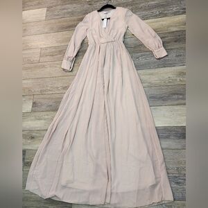 Baltic Born Elegant Pink Maxi Dress Size Xsmall